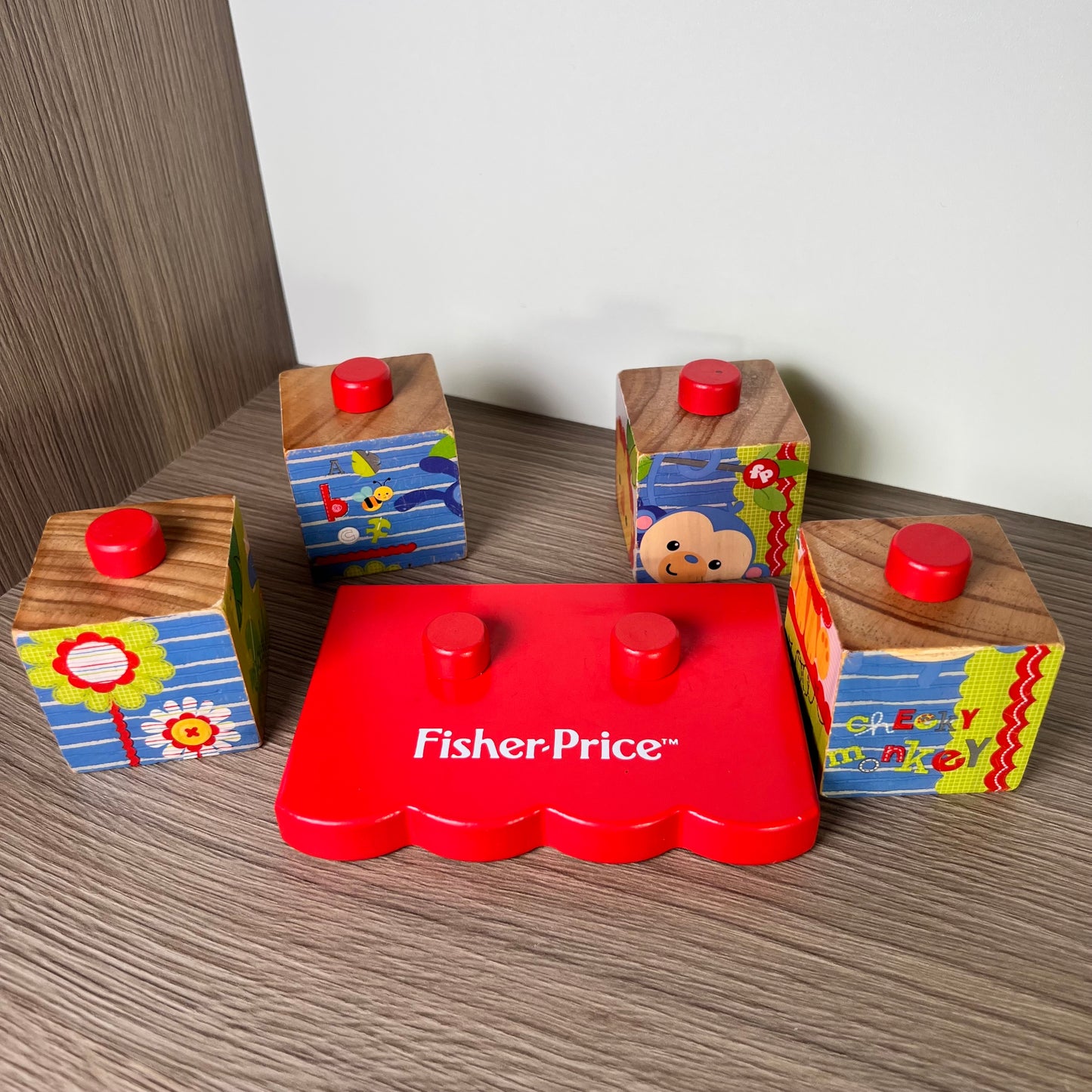 Kaladėlės Fisher price