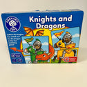 Žaidimas dėlionė Riteriai ir drakonai Knights and dragons