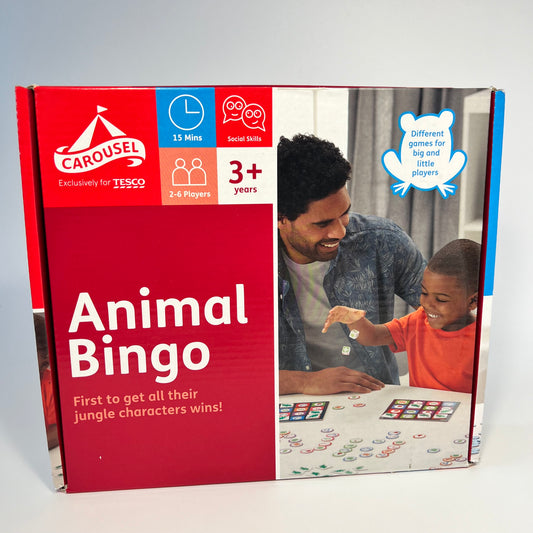 Žaidimas Gyvūnų Bingo - Animal bingo