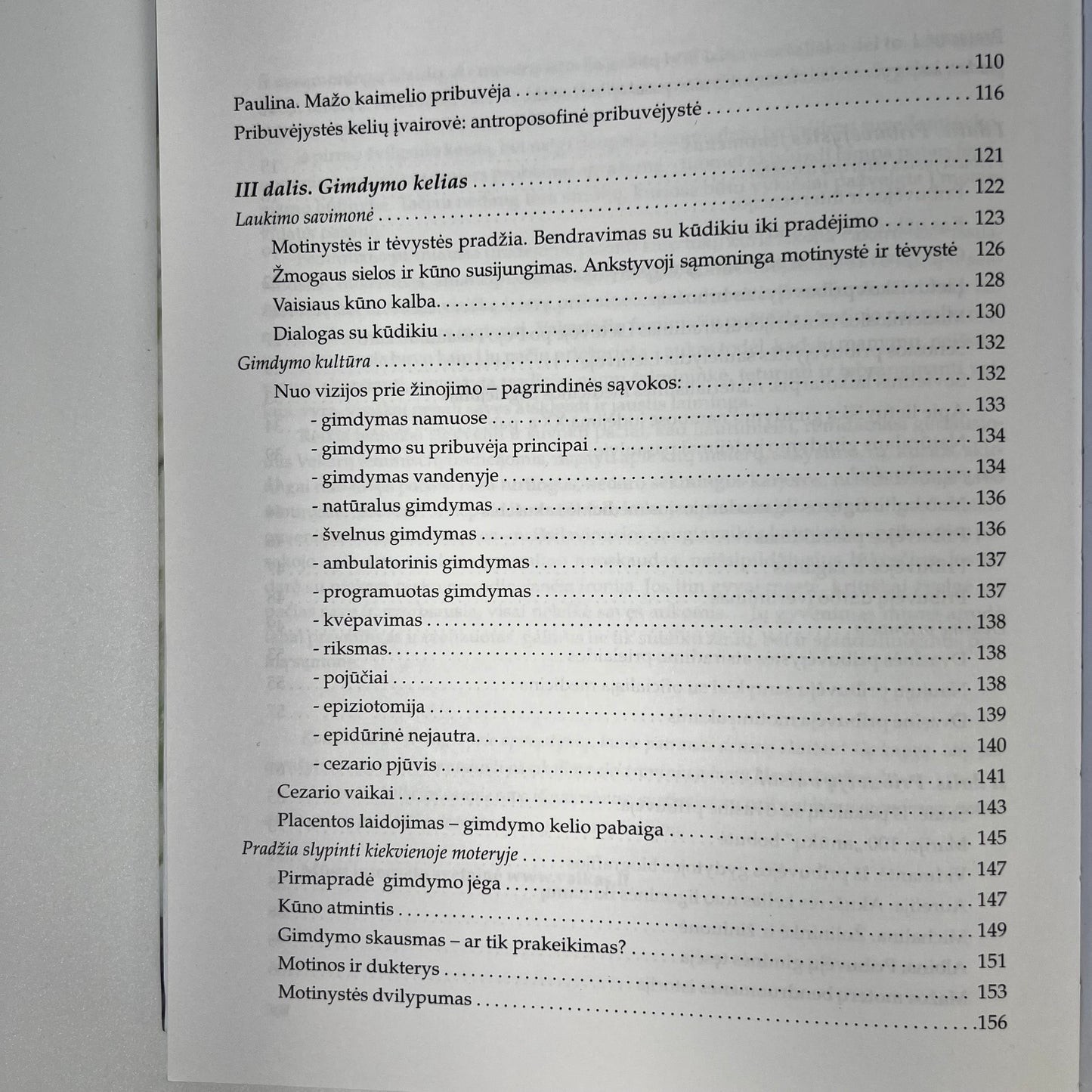 Knyga Gimdymas ir gimimas šiandieninės patirktys pribuvėjos istorijos kontekste, turinio nuotrauka