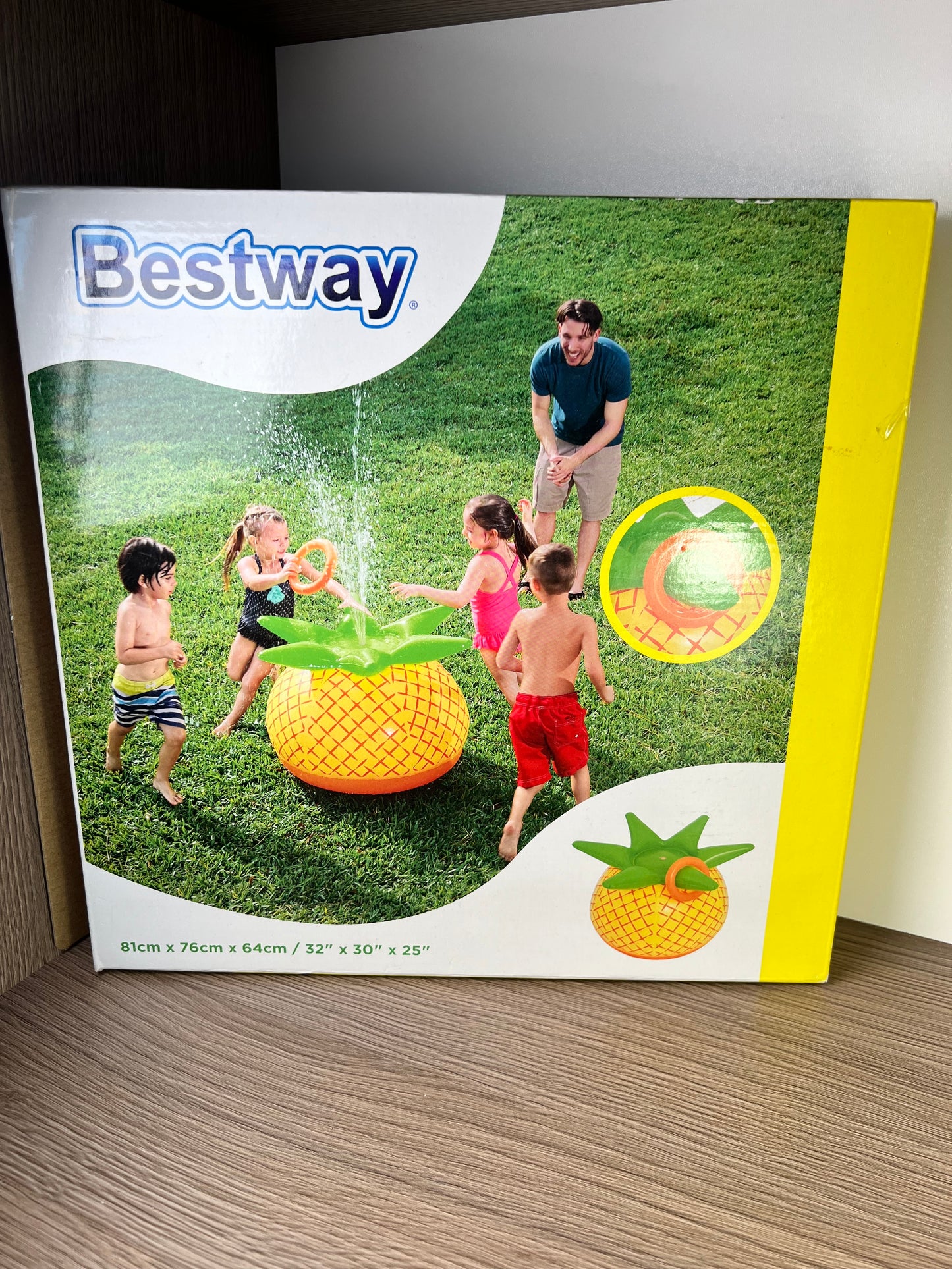 Bestway pripučiamas vaikų fontanas Pineapple Blast